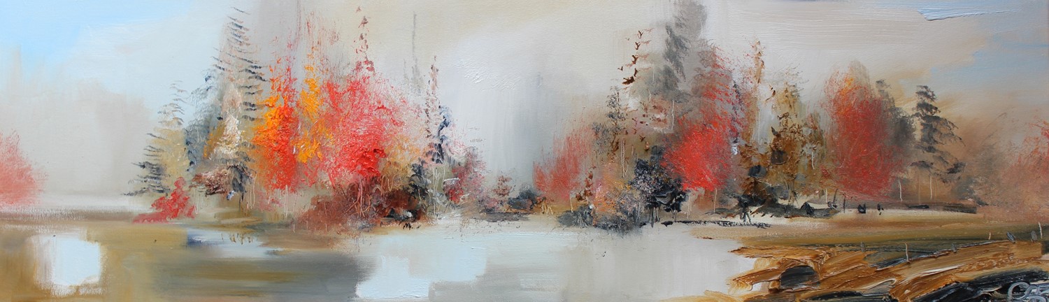 'Autumn is coming to an End' by artist Rosanne Barr